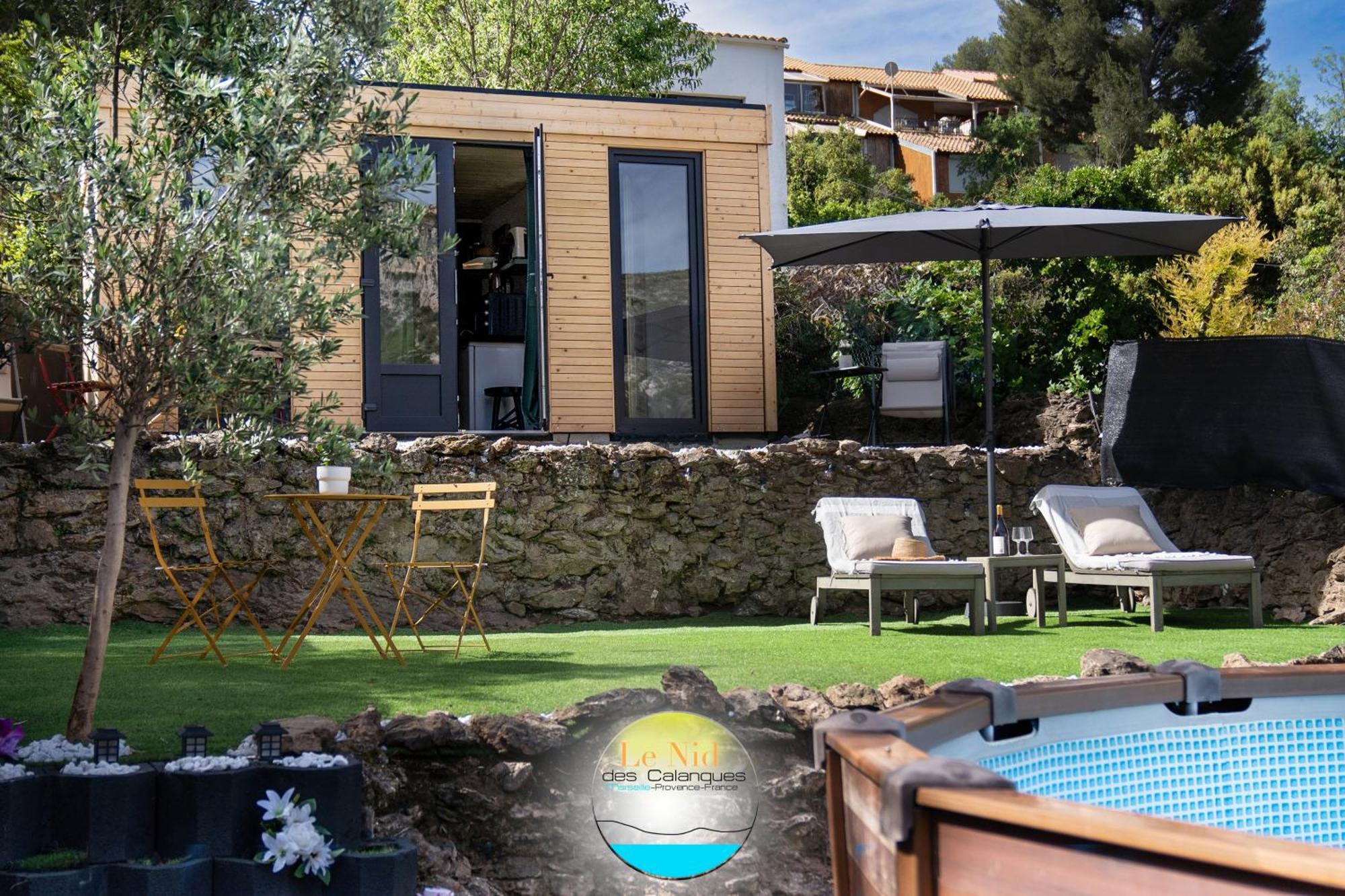 Le Nid Des Calanques Et Son Jacuzzi Apartment มาร์กเซย ภายนอก รูปภาพ